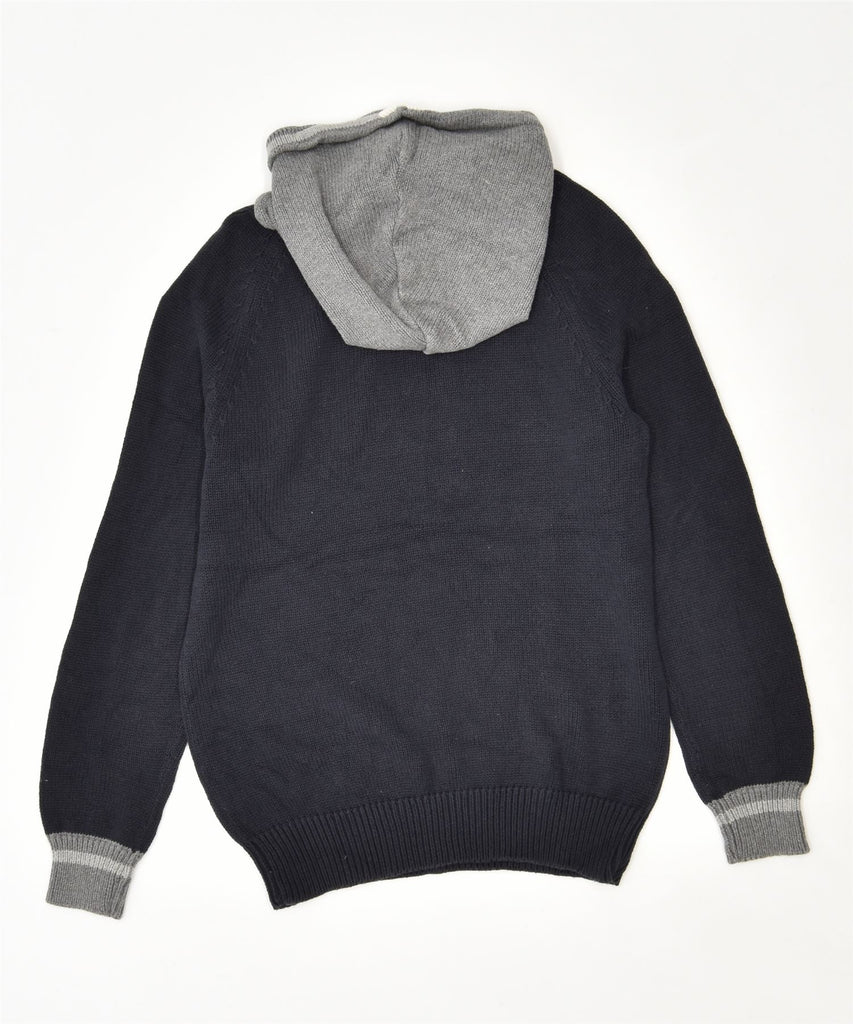 JACK & JONES Mens Hooded Jumper Sweater Small Black | Vintage | Thrift | Second-Hand | Used Clothing | Messina Hembry 