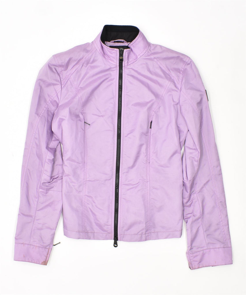 RIFRIGIWEAR Womens Windbreaker Jacket EU 38 XS Purple Polyester Vintage | Vintage | Thrift | Second-Hand | Used Clothing | Messina Hembry 