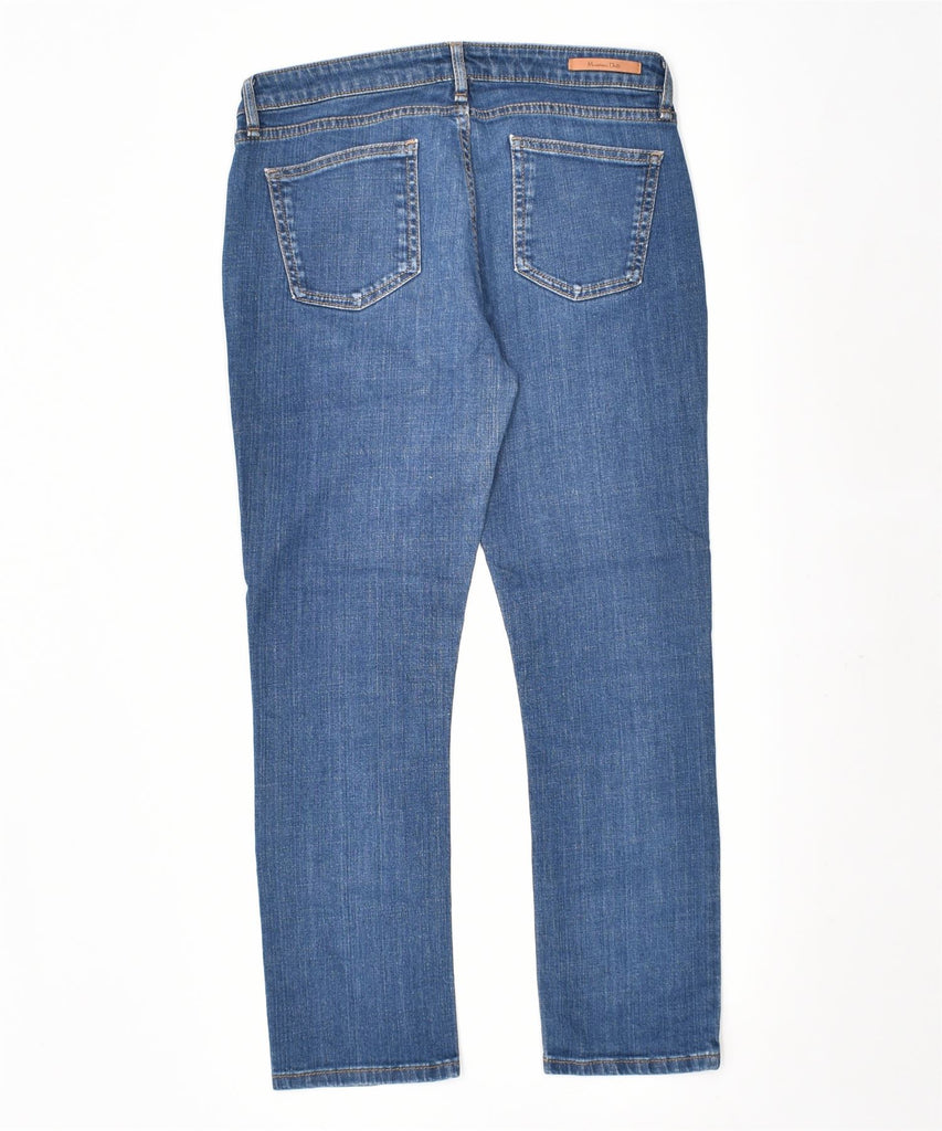 MASSIMO DUTTI Womens Straight Jeans W30 L25 Blue Cotton | Vintage | Thrift | Second-Hand | Used Clothing | Messina Hembry 