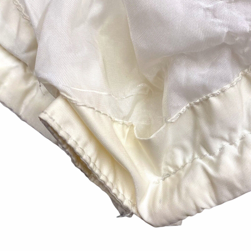 Belstaff Women's Quilted Bomber Style | Vintage High End Designer White IT44 VTG | Vintage Messina Hembry | Thrift | Second-Hand Messina Hembry | Used Clothing | Messina Hembry 