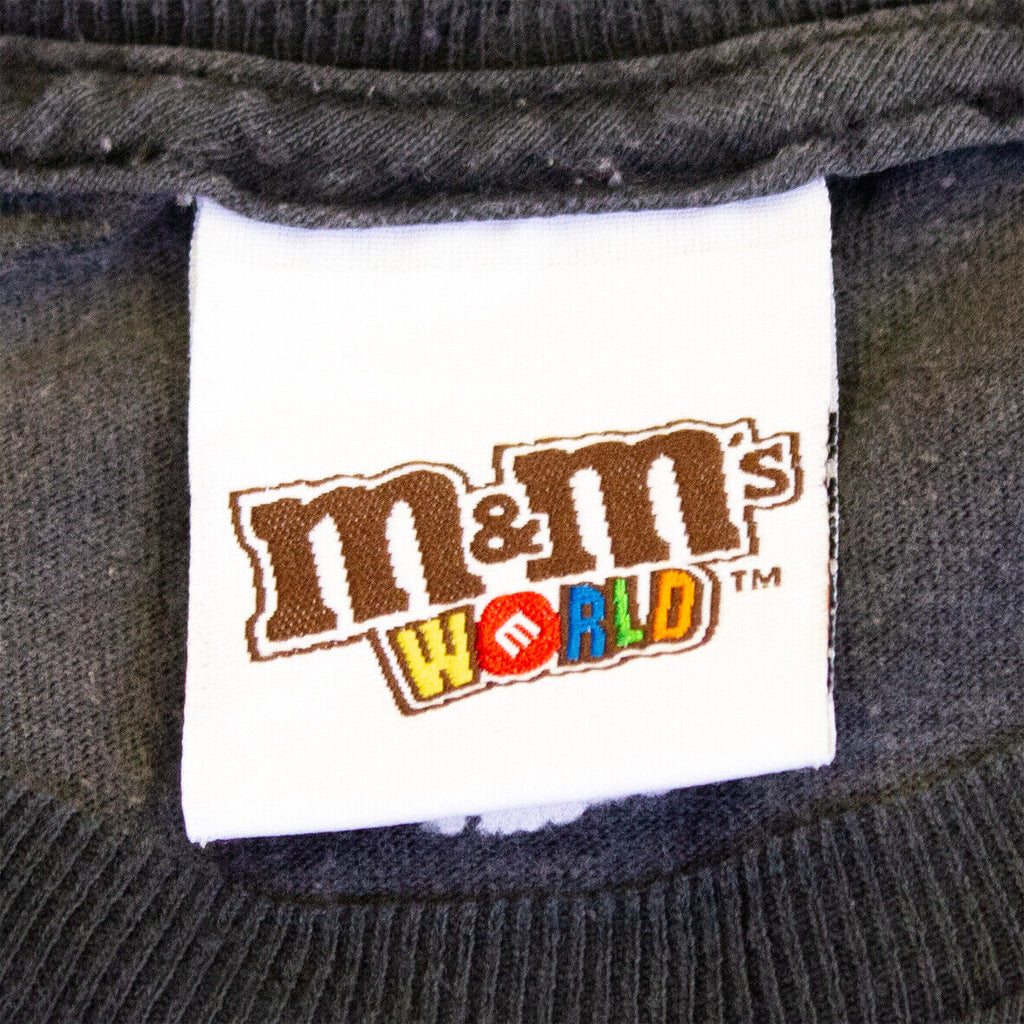 M&M's World New York Candy Tshirt | Vintage 90s NYC Chocolate Sweets Black VTG | Vintage Messina Hembry | Thrift | Second-Hand Messina Hembry | Used Clothing | Messina Hembry 