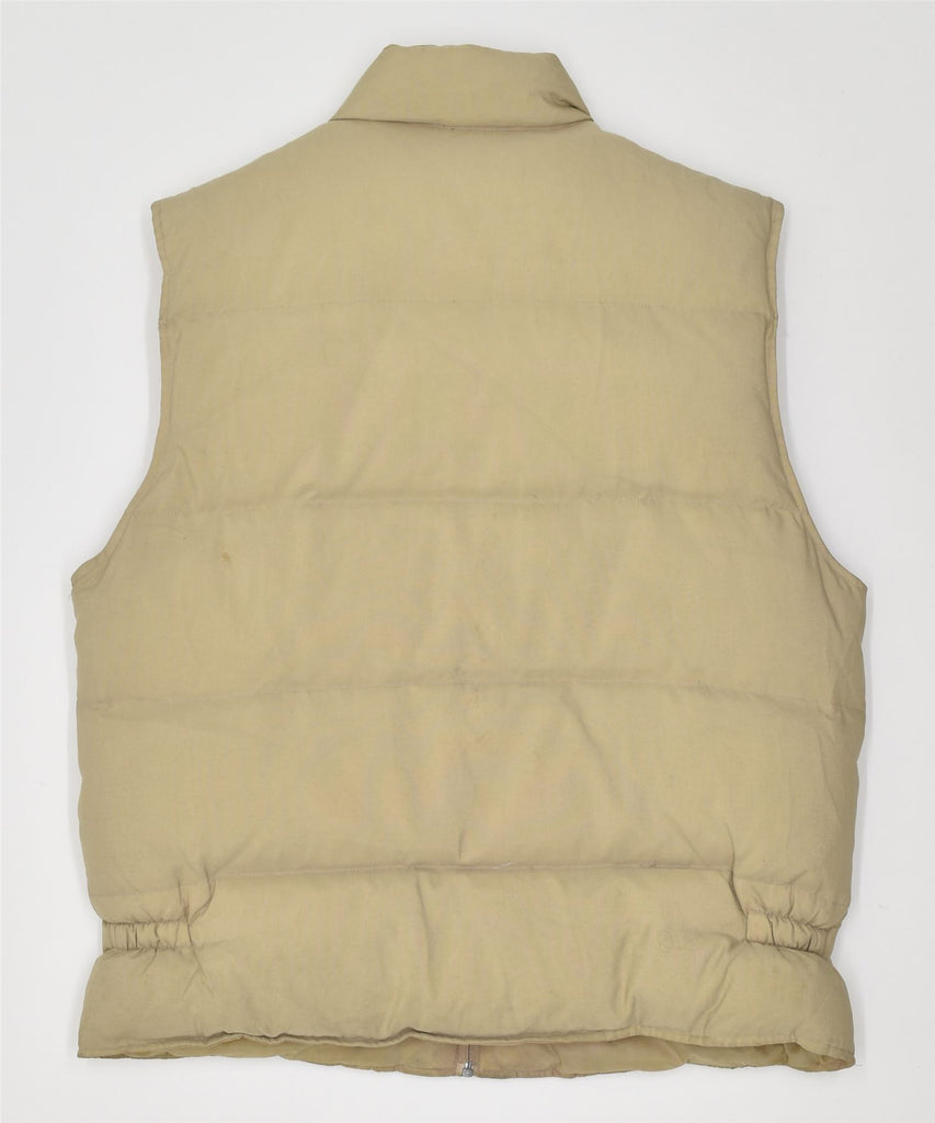 LEE Womens Padded Gilet UK 14 Large Beige Polyamide | Vintage | Thrift | Second-Hand | Used Clothing | Messina Hembry 