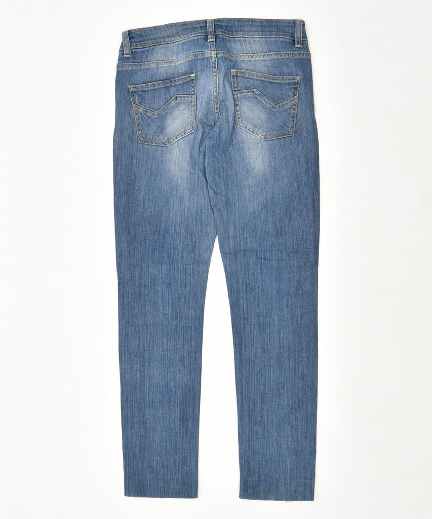 MASSIMO DUTTI Womens Straight Jeans W30 L30 Blue Cotton | Vintage | Thrift | Second-Hand | Used Clothing | Messina Hembry 