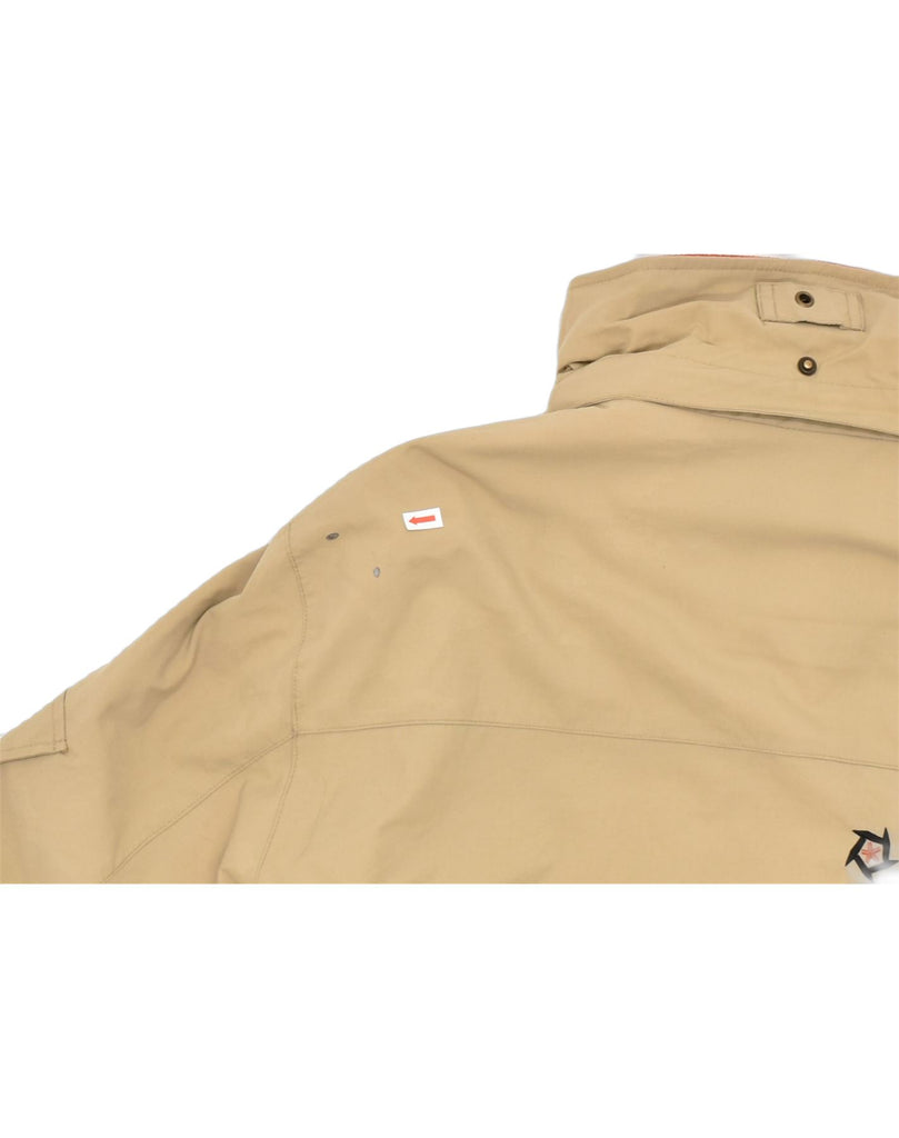 CRANE Mens Windbreaker Jacket EU 52/54 Large Beige | Vintage | Thrift | Second-Hand | Used Clothing | Messina Hembry 