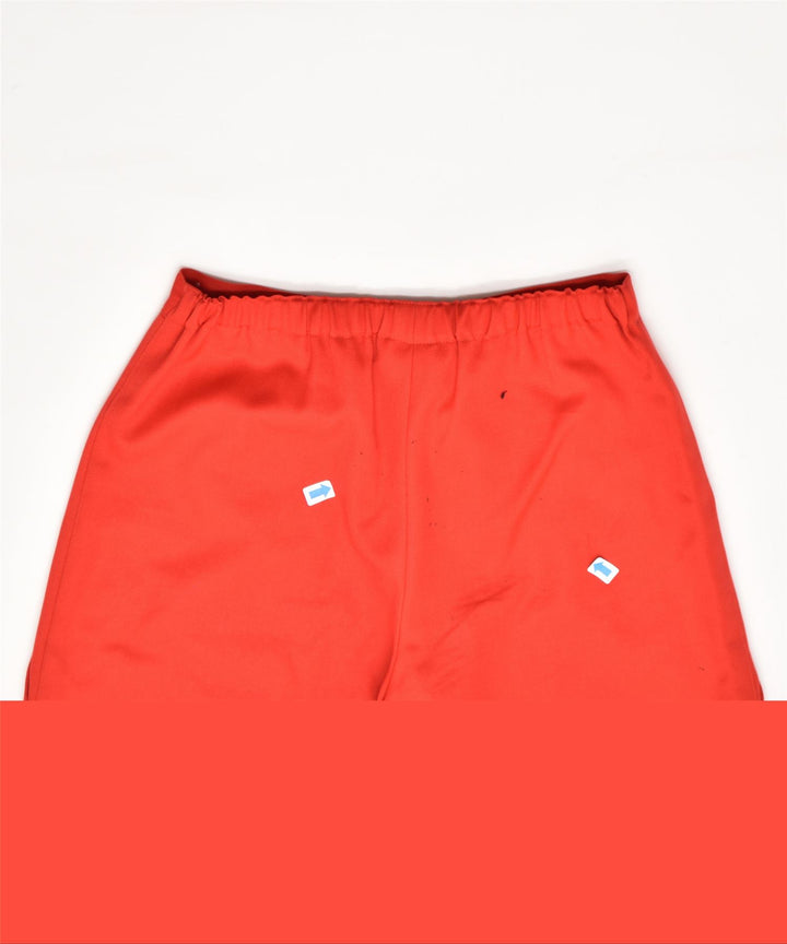 LES COPAINS Girls High Waist Wide Leg Casual Shorts 13-14 Years W24 Red | Vintage | Thrift | Second-Hand | Used Clothing | Messina Hembry 