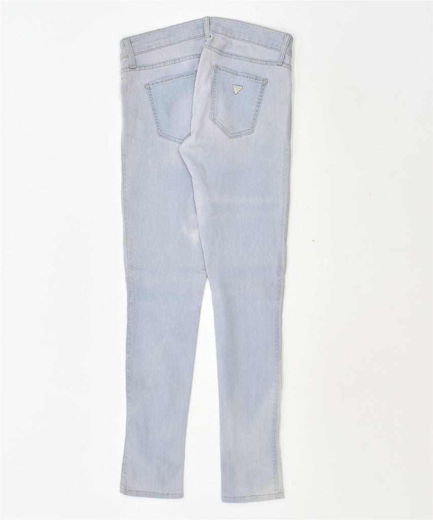 GUESS Womens Power Skinny Jeans W28 L30 Blue | Vintage | Thrift | Second-Hand | Used Clothing | Messina Hembry 