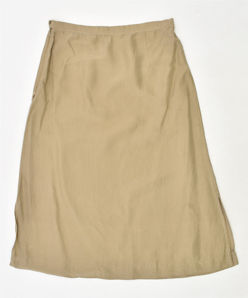 ANDREA MARE Womens A-Line Skirt Medium W30 Beige Vintage | Vintage | Thrift | Second-Hand | Used Clothing | Messina Hembry 