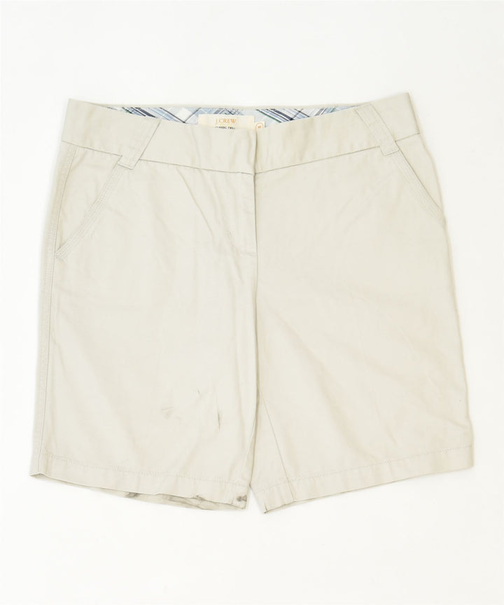 J. CREW Womens Chino Shorts US 8 Medium W33 Beige Cotton Classic | Vintage | Thrift | Second-Hand | Used Clothing | Messina Hembry 