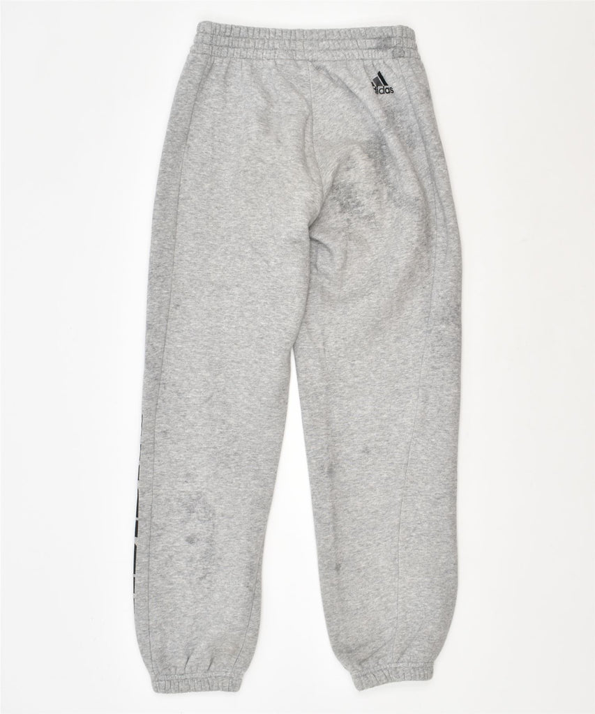 ADIDAS Boys Tracksuit Trousers Joggers 7-8 Years Grey | Vintage | Thrift | Second-Hand | Used Clothing | Messina Hembry 