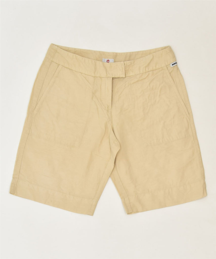 MURPHY & NYE Womens Chino Shorts W32 Large Beige Cotton Classic | Vintage | Thrift | Second-Hand | Used Clothing | Messina Hembry 