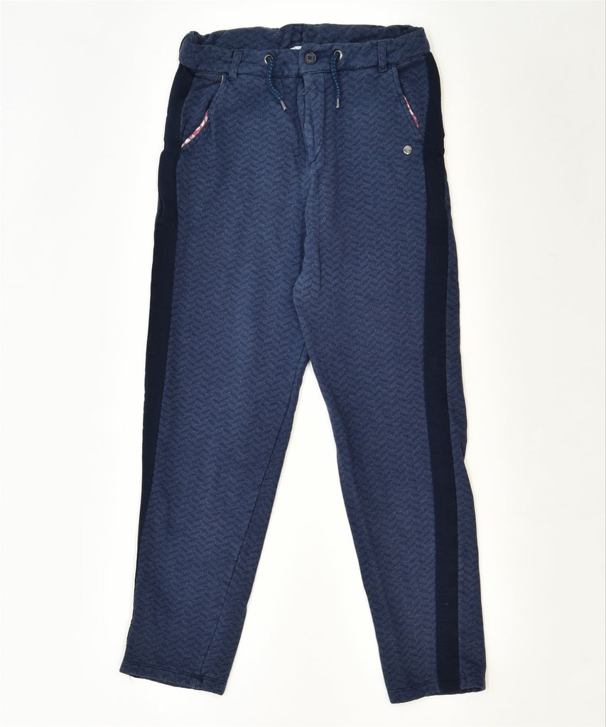 TED BAKER Girls Tracksuit Trousers 13-14 Years Navy Blue Cotton Sports | Vintage | Thrift | Second-Hand | Used Clothing | Messina Hembry 