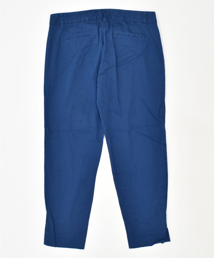 J. CREW Womens Slim Chino Trousers US 8 Medium W30 L25 Blue Cotton | Vintage | Thrift | Second-Hand | Used Clothing | Messina Hembry 