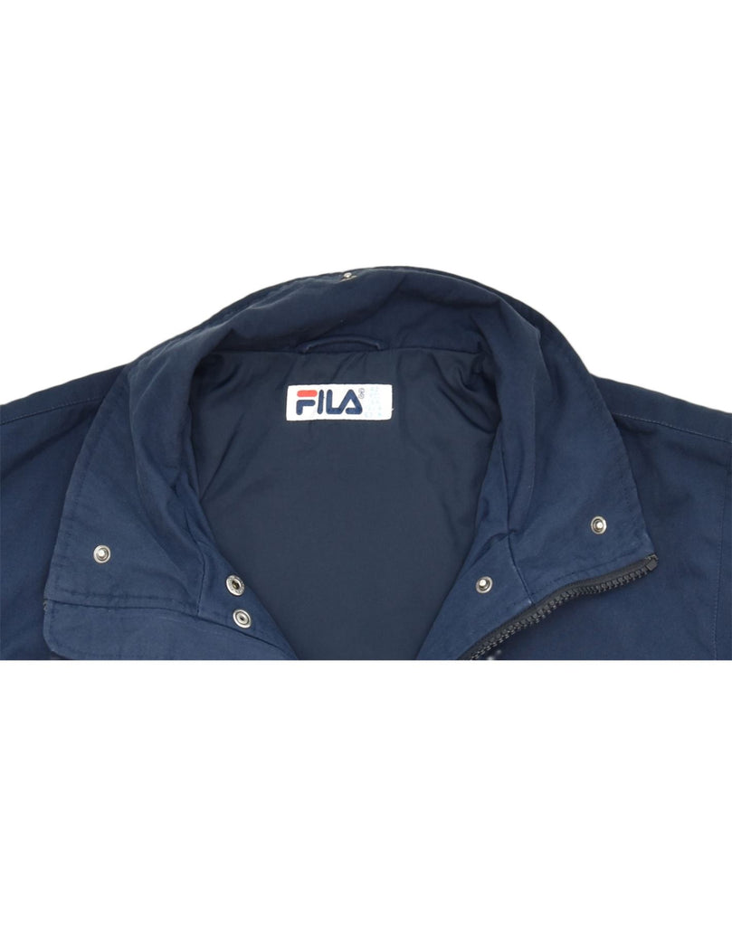 FILA Boys Utility Jacket 13-14 Years Navy Blue | Vintage | Thrift | Second-Hand | Used Clothing | Messina Hembry 