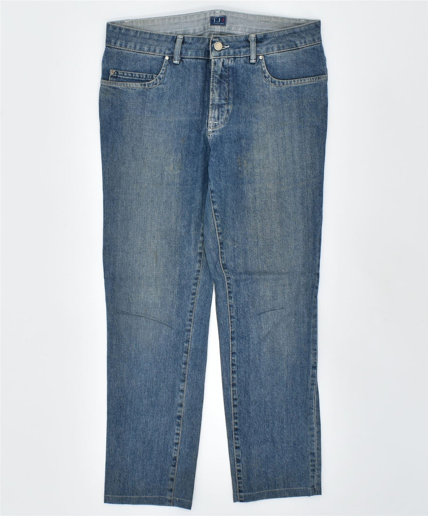 TRUSSARDI Womens Slim Jeans W31 L28 Blue Cotton Classic | Vintage | Thrift | Second-Hand | Used Clothing | Messina Hembry 