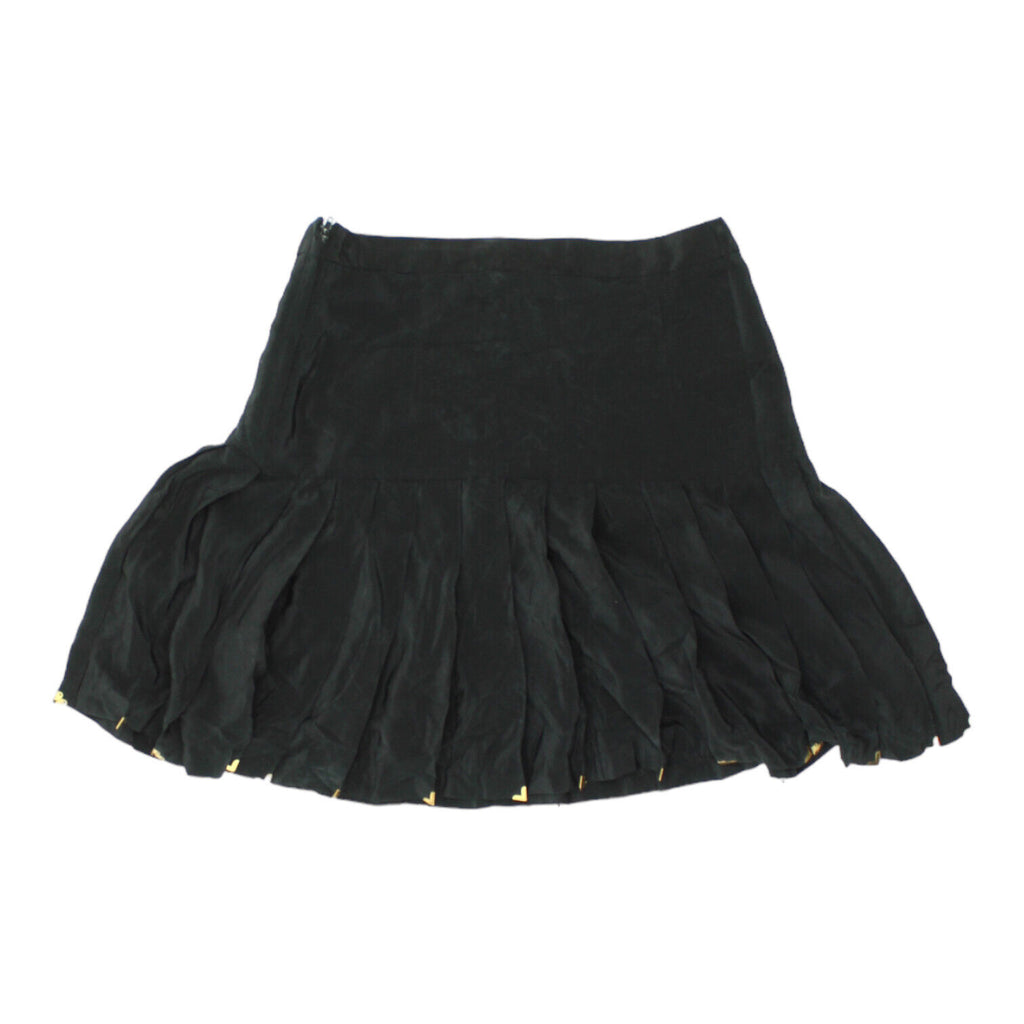 Versace For H&M Womens Black Pleated Skirt | Vintage High End Designer VTG | Vintage Messina Hembry | Thrift | Second-Hand Messina Hembry | Used Clothing | Messina Hembry 