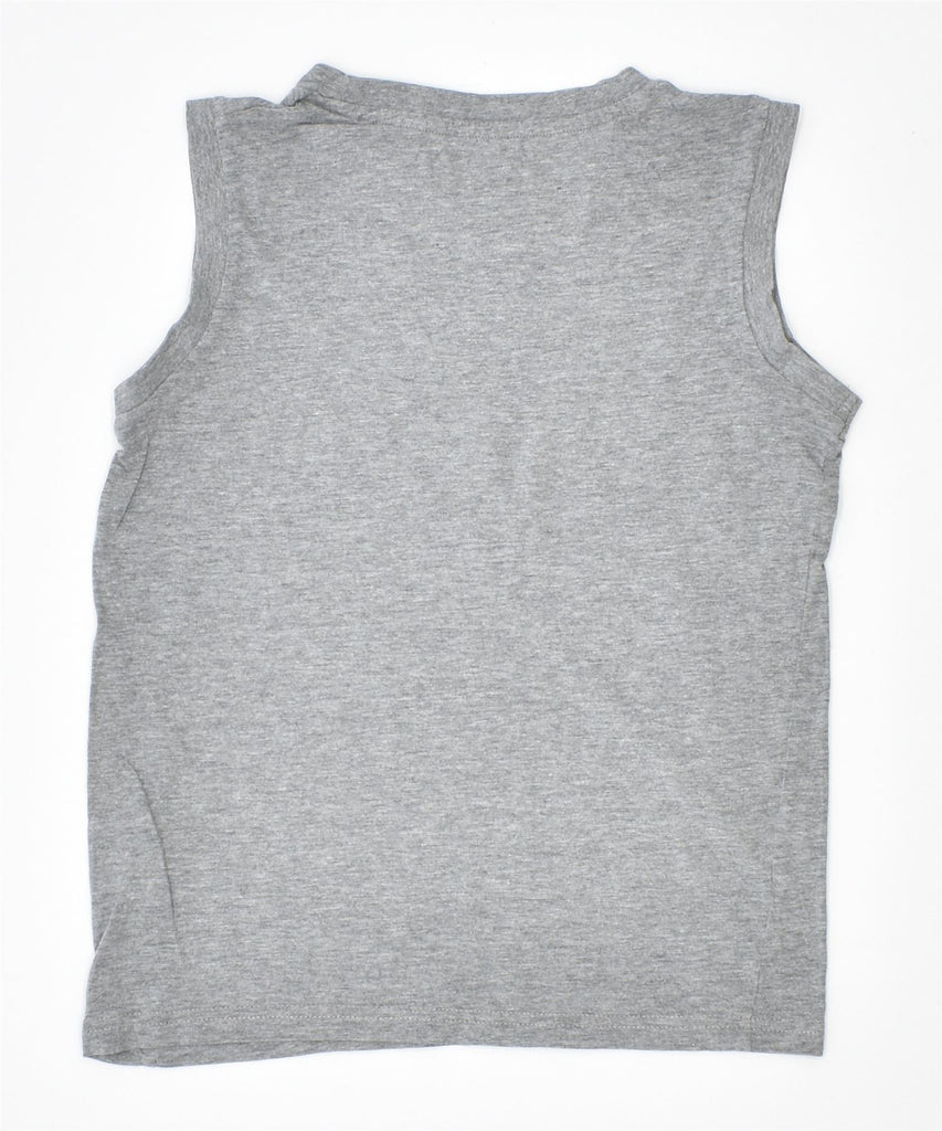 KAPPA Boys Vest Top 9-10 Years Grey Cotton | Vintage | Thrift | Second-Hand | Used Clothing | Messina Hembry 