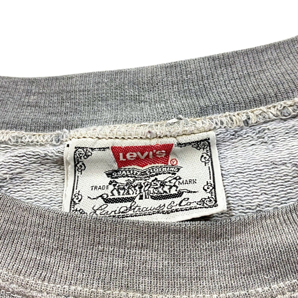 Casual By Levi's Sweatshirt | Vintage 90s Retro US Designer Jumper Grey VTG | Vintage Messina Hembry | Thrift | Second-Hand Messina Hembry | Used Clothing | Messina Hembry 