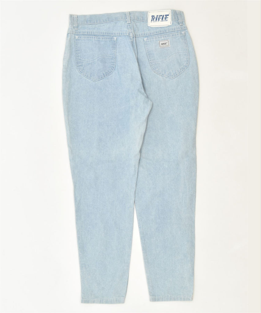 RIFLE Womens Tapered Jeans W30 L27 Blue Cotton Classic | Vintage | Thrift | Second-Hand | Used Clothing | Messina Hembry 