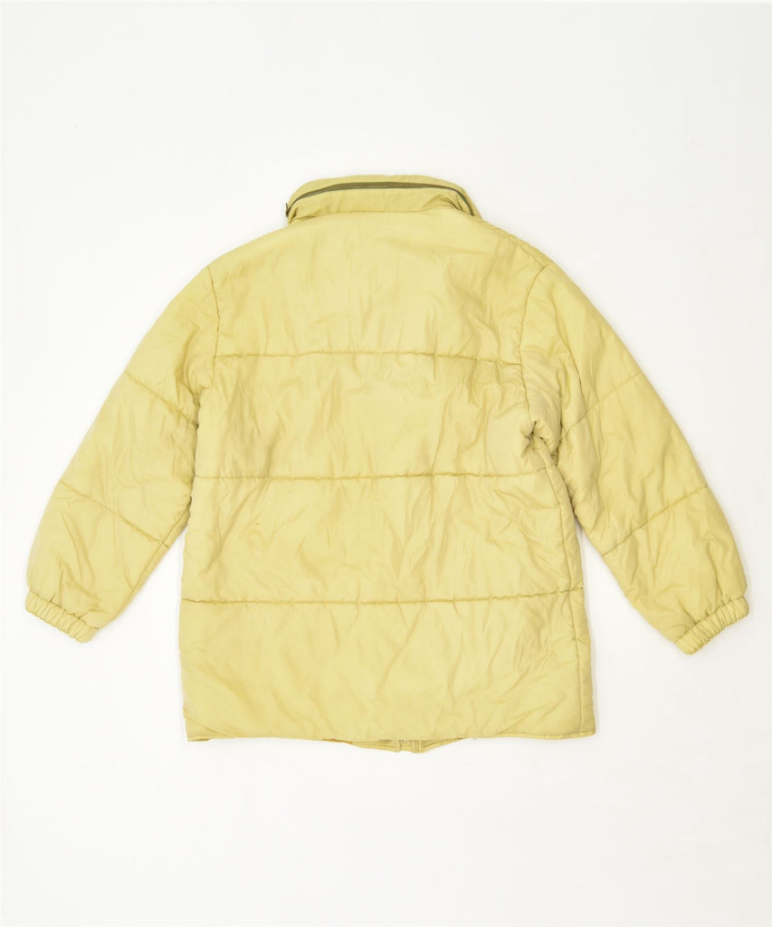 C'EST COMMECA Womens Padded Jacket IT 44 Medium Yellow Polyamide Vintage | Vintage | Thrift | Second-Hand | Used Clothing | Messina Hembry 