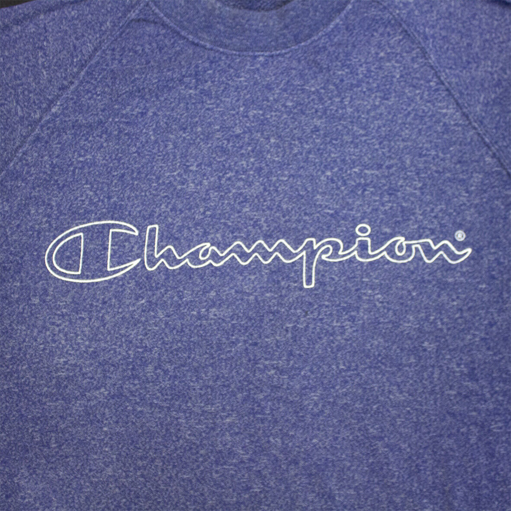 Champion Logo Tshirt | Vintage 90s Sportswear Retro Street Wear Blue | Vintage Messina Hembry | Thrift | Second-Hand Messina Hembry | Used Clothing | Messina Hembry 