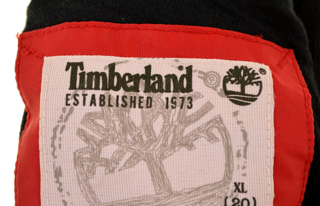 TIMBERLAND Boys Overjacket 15-16 Years XL Red Nylon - Second Hand & Vintage Designer Clothing - Messina Hembry