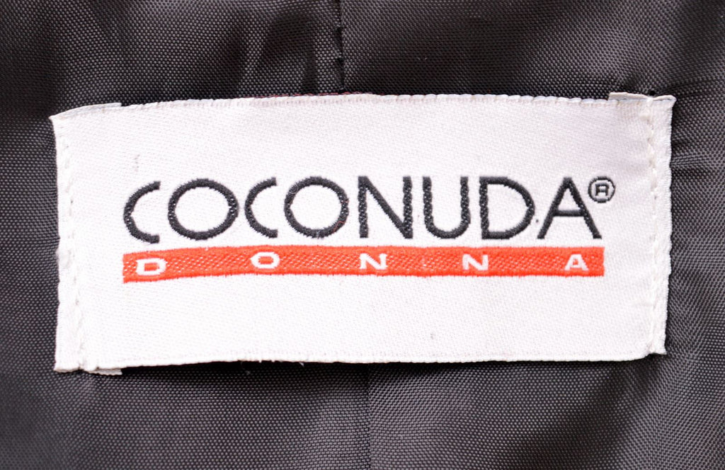 COCONUDA Womens 2 Button Blazer Jacket IT 42 Medium Black Polyester Vintage - Second Hand & Vintage Designer Clothing - Messina Hembry