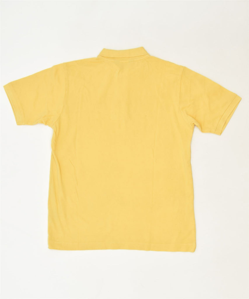 KAPPA Mens Polo Shirt Medium Yellow Cotton Classic | Vintage | Thrift | Second-Hand | Used Clothing | Messina Hembry 