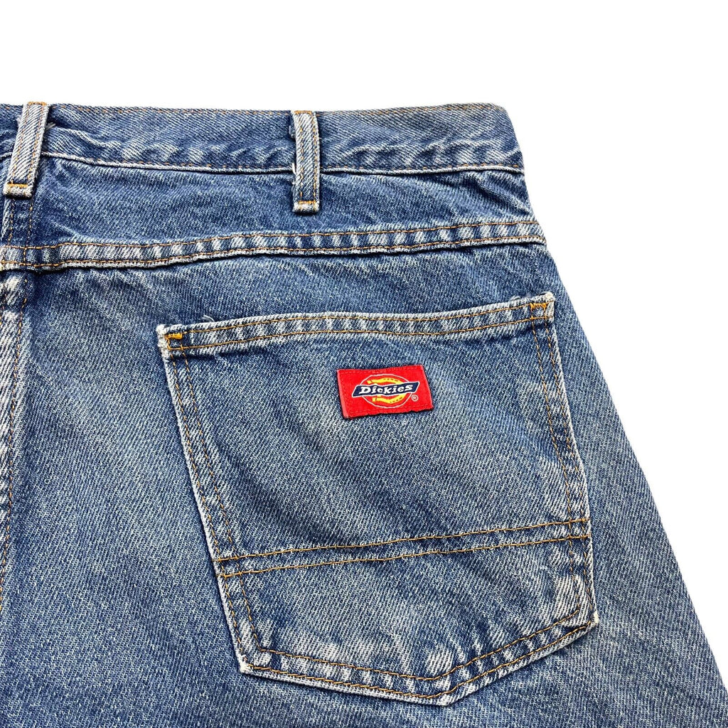 Dickies Straight Leg Jeans | Vintage Designer Denim Workwear Trousers Blue VTG | Vintage Messina Hembry | Thrift | Second-Hand Messina Hembry | Used Clothing | Messina Hembry 