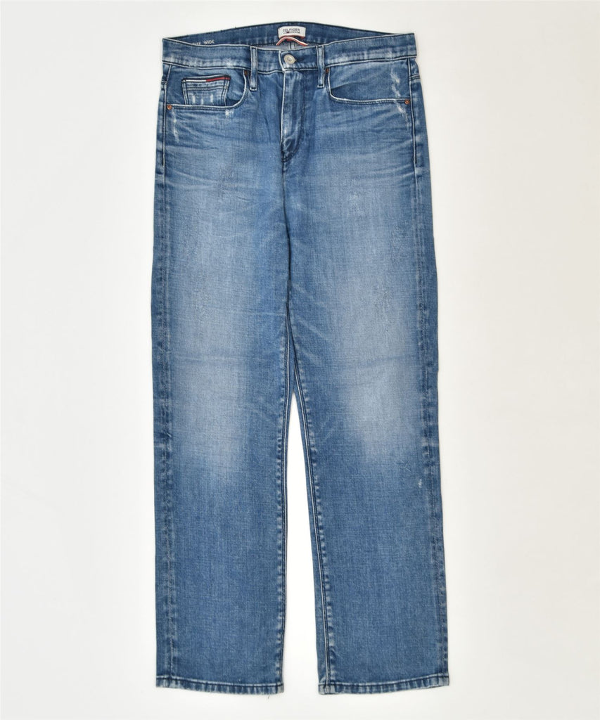 TOMMY HILFIGER Womens Straight Jeans W32 L28 Blue Cotton Classic | Vintage | Thrift | Second-Hand | Used Clothing | Messina Hembry 