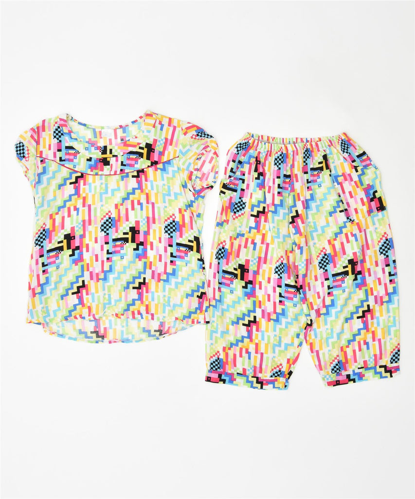 VINTAGE Girls 2 Piece Set 13-14 Years 2XL Multicoloured | Vintage | Thrift | Second-Hand | Used Clothing | Messina Hembry 