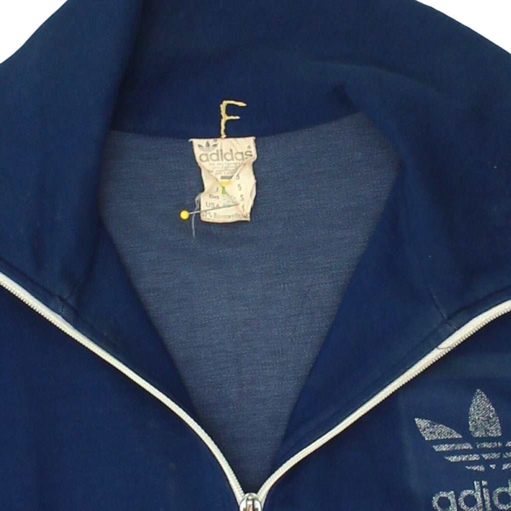 Adidas Originals SV Tainach Mens Navy Track Jacket | Vintage 70s Sportswear VTG | Vintage Messina Hembry | Thrift | Second-Hand Messina Hembry | Used Clothing | Messina Hembry 