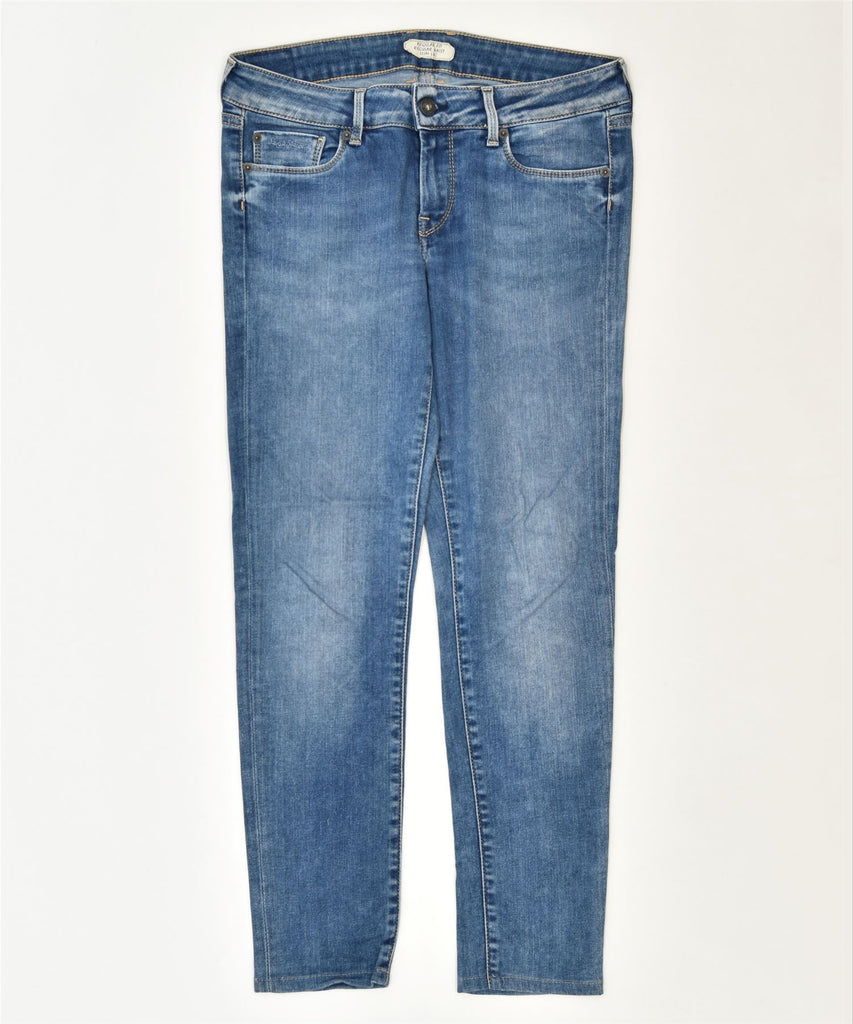 PEPE JEANS Womens Slim Jeans W28 L27 Blue Cotton Classic | Vintage | Thrift | Second-Hand | Used Clothing | Messina Hembry 