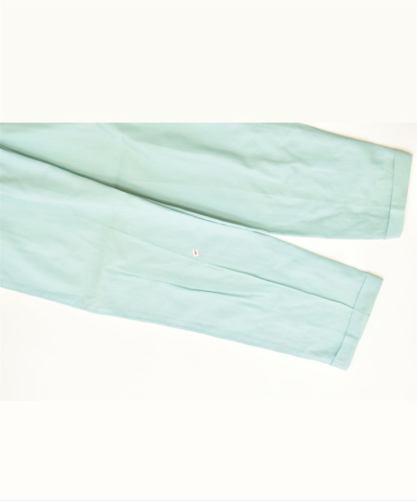 BENETTON Girls Slim Chino Trousers 11-12 Years W27 L29 Blue Wool Classic | Vintage | Thrift | Second-Hand | Used Clothing | Messina Hembry 