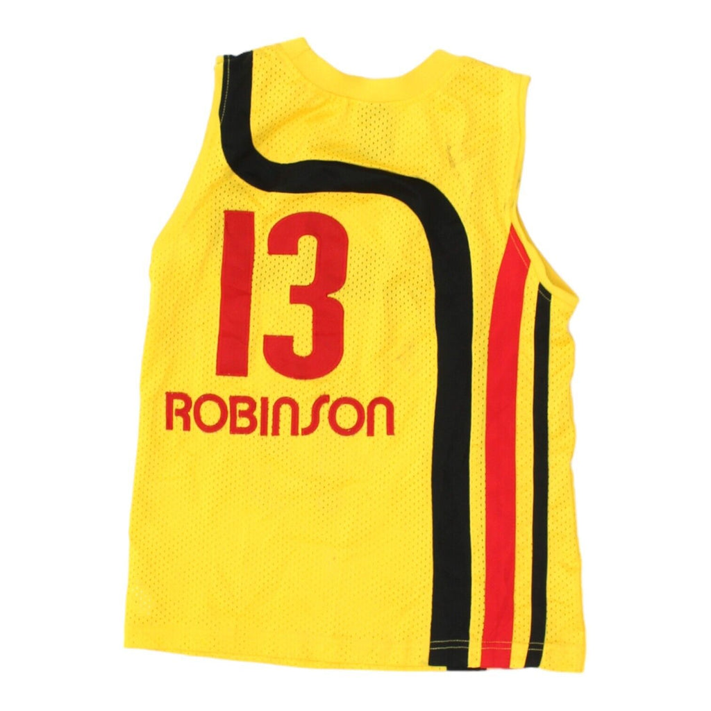 Atlanta Hawks Glenn Robinson Nike Kids Jersey | Vintage NBA Sportswear Yellow | Vintage Messina Hembry | Thrift | Second-Hand Messina Hembry | Used Clothing | Messina Hembry 