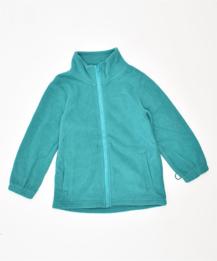 MOUNTAIN WAREHOUSE Boys Fleece Jacket 3-6 Months Turquoise Polyester | Vintage | Thrift | Second-Hand | Used Clothing | Messina Hembry 