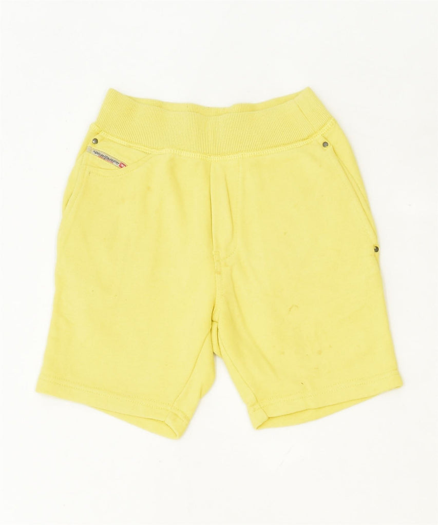 DIESEL Boys Sport Shorts 18-24 Months Yellow Cotton Sports | Vintage | Thrift | Second-Hand | Used Clothing | Messina Hembry 