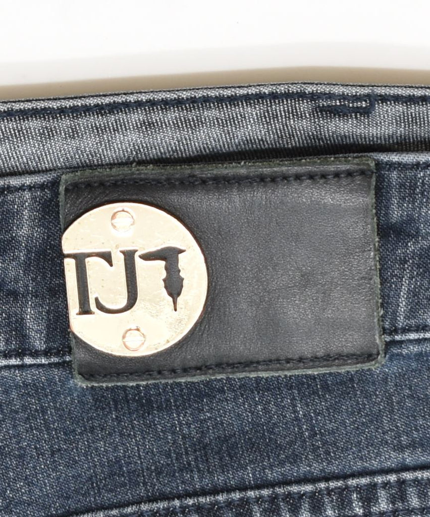 TRUSSARDI Womens Slim Jeans W33 L27 Navy Blue Cotton | Vintage | Thrift | Second-Hand | Used Clothing | Messina Hembry 