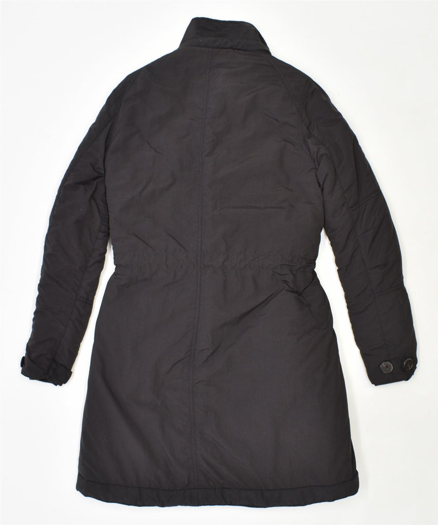 LEVI'S Womens Padded Coat UK 8 Small Black Polyamide | Vintage | Thrift | Second-Hand | Used Clothing | Messina Hembry 