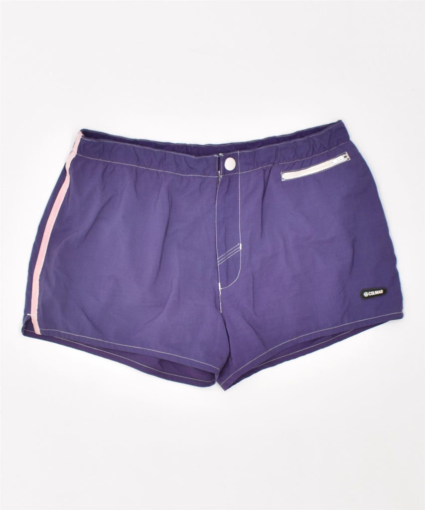 COLMAR Mens Swimming Shorts Medium Purple Nylon | Vintage | Thrift | Second-Hand | Used Clothing | Messina Hembry 