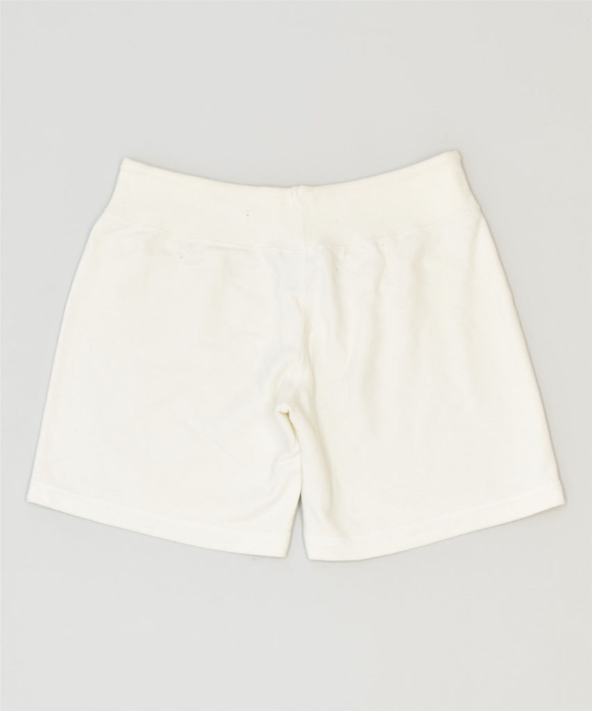 CHAMPION Womens Sport Shorts Medium White Cotton Sports | Vintage | Thrift | Second-Hand | Used Clothing | Messina Hembry 