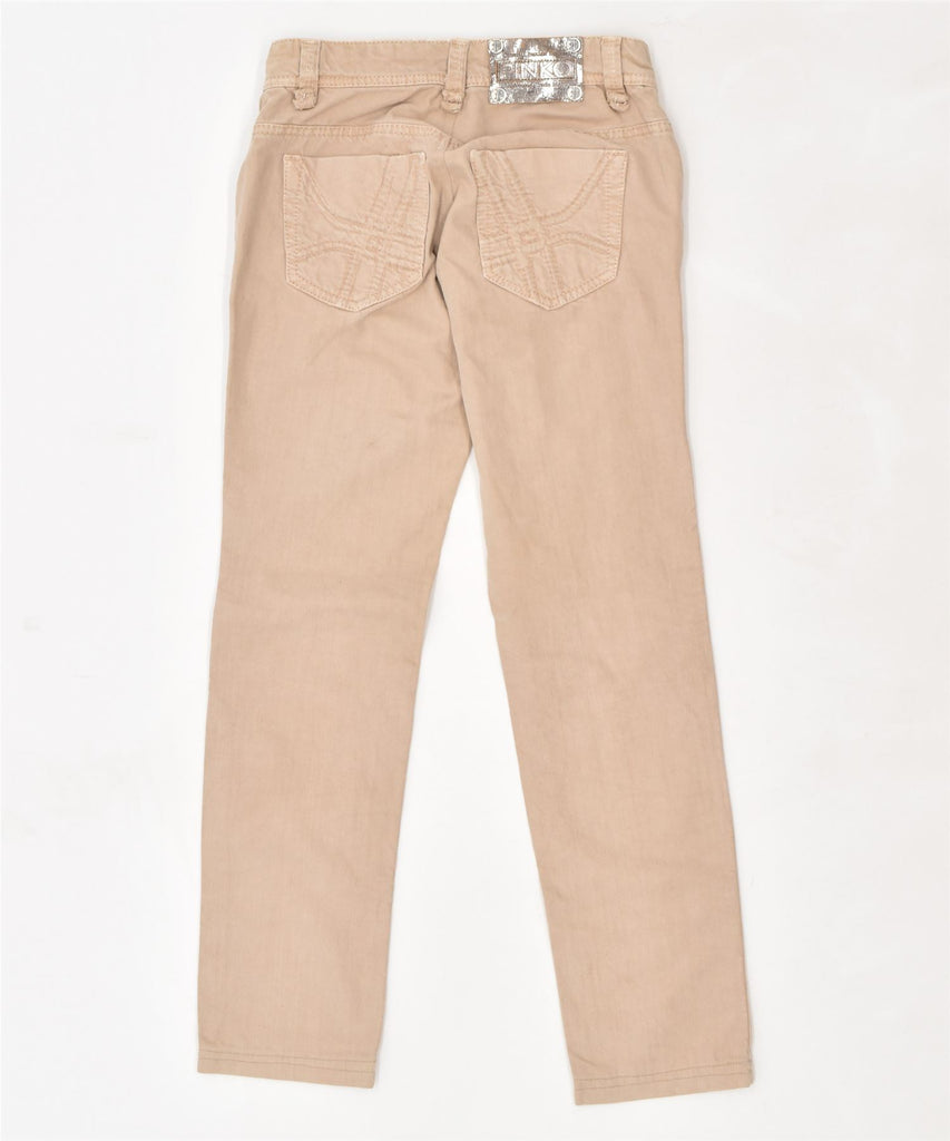 PINKO Womens Straight Jeans W28 L30 Beige Cotton | Vintage | Thrift | Second-Hand | Used Clothing | Messina Hembry 