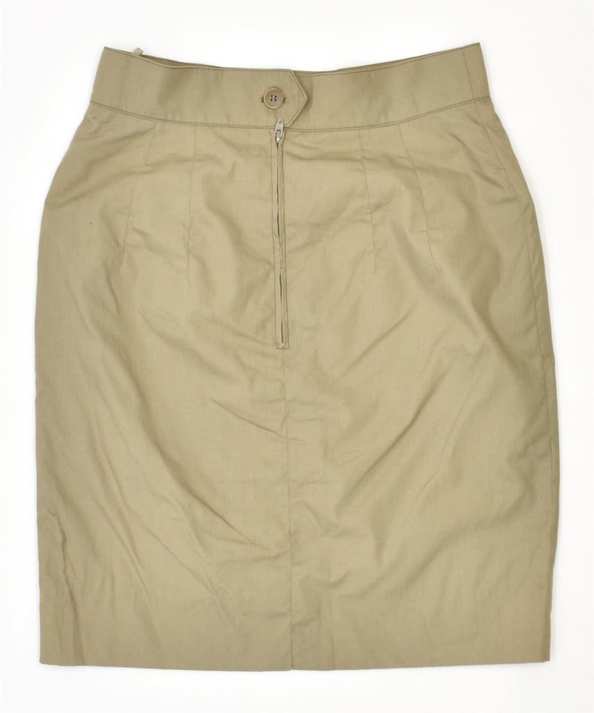 DIANA Womens Pencil Skirt IT 40 Small W26 Khaki Vintage | Vintage | Thrift | Second-Hand | Used Clothing | Messina Hembry 