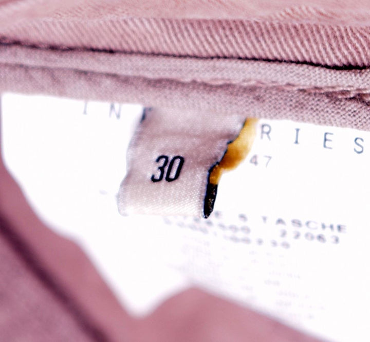 CERRUTI 1881 Womens Chino Trousers W30 L26 Beige Cotton - Second Hand & Vintage Designer Clothing - Messina Hembry