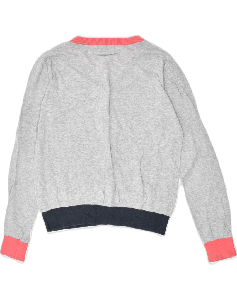 KAPPA Womens Cardigan Sweater UK 16 Large Grey | Vintage | Thrift | Second-Hand | Used Clothing | Messina Hembry 