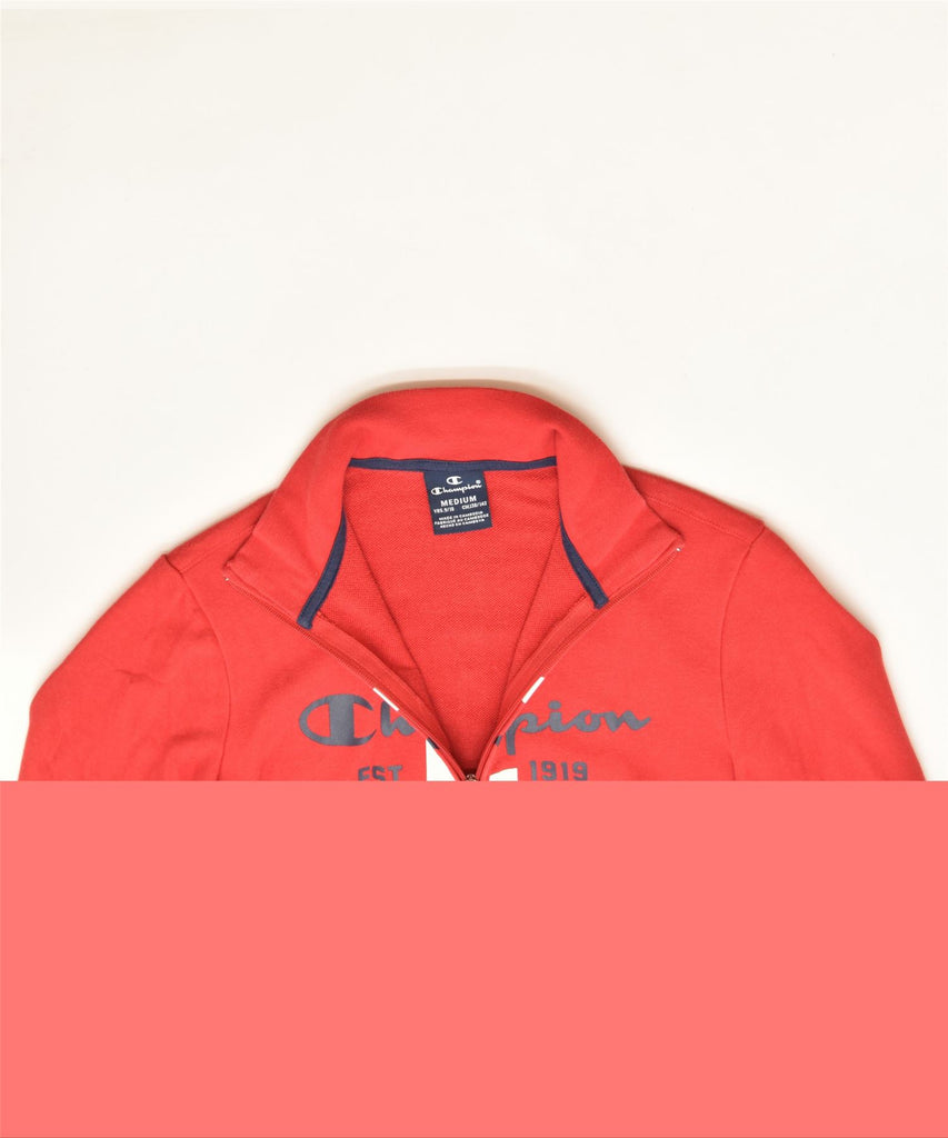 CHAMPION Boys Graphic Tracksuit Top Jacket 9-10 Years Red Cotton Sports | Vintage | Thrift | Second-Hand | Used Clothing | Messina Hembry 