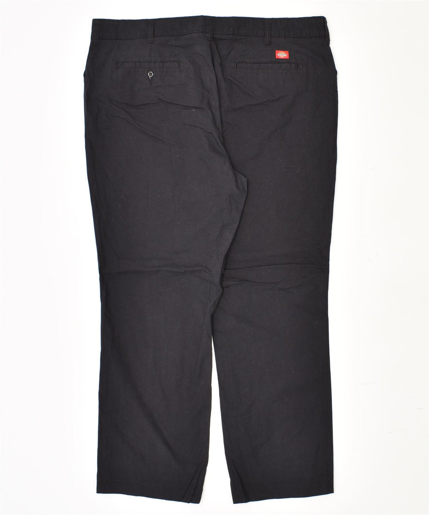 DICKIES Womens Slim Casual Trousers W41 L30 Black Cotton Classic | Vintage | Thrift | Second-Hand | Used Clothing | Messina Hembry 