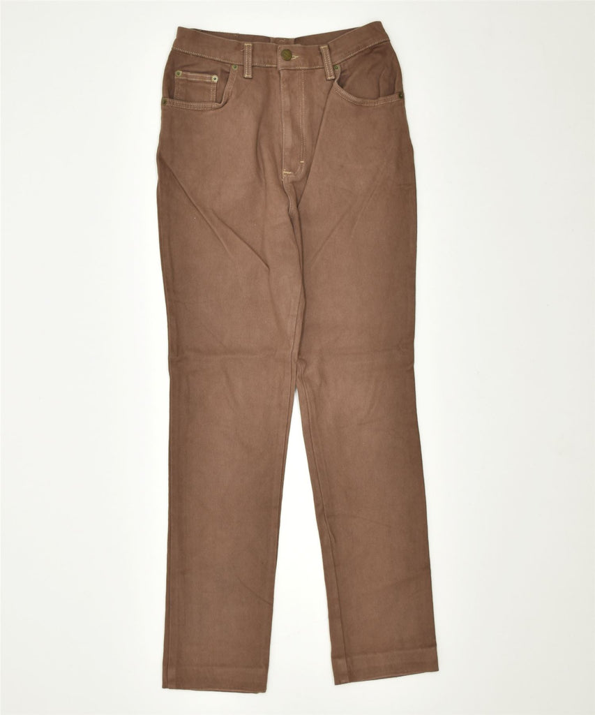 PBER Womens Skinny Casual Trousers W28 L27 Brown Vintage | Vintage | Thrift | Second-Hand | Used Clothing | Messina Hembry 