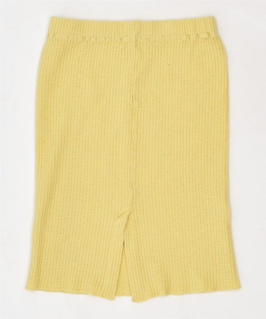 VINTAGE Womens Mini Skirt W24 XS Yellow | Vintage | Thrift | Second-Hand | Used Clothing | Messina Hembry 
