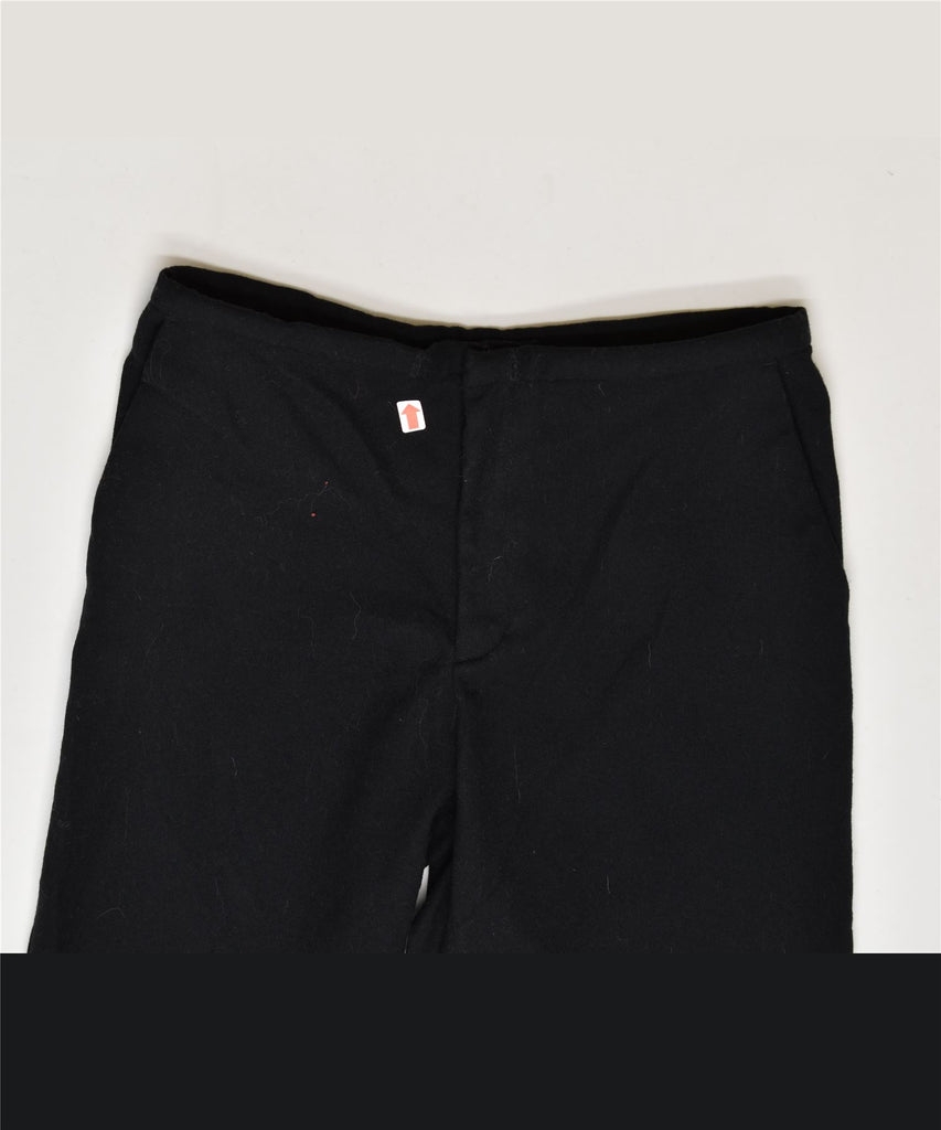 BANANA REPUBLIC Womens Stretch Crop Chino Trousers US 2 XS W28 L25 Black | Vintage | Thrift | Second-Hand | Used Clothing | Messina Hembry 