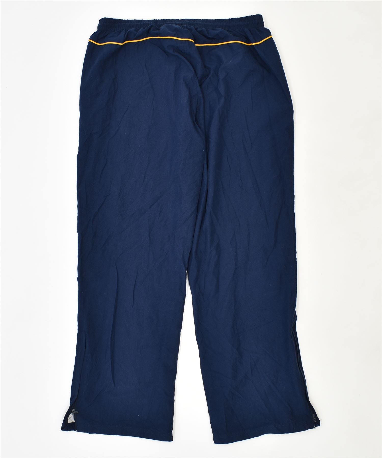 RUSSELL ATHLETIC Womens Tracksuit Trousers Joggers 2XL Navy Blue Cotton, Vintage & Second-Hand Clothing Online